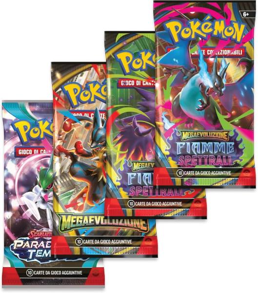 CARTE POKEMON TIN DA COLLEZIONE MEGA CHARIZARD X EX