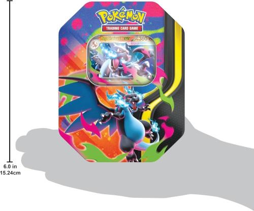 CARTE POKEMON TIN DA COLLEZIONE MEGA CHARIZARD X EX