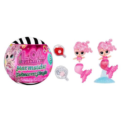 L.O.L. SURPRISE MERMAIDS MAKEOVER MAGIC SIRENE A SORPRESA MAKE UP PDQ