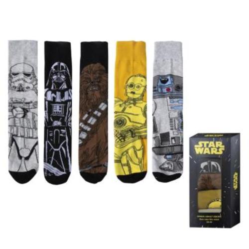 SET CALZINI 5 PZ STAR WARS