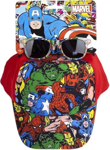 CAPPELLO SET DI OCCHIALI DA SOLE AVENGERS