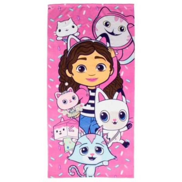 SET GABBY´S DOLLHOUSE TELO MARE, CAPPELLINO E ZAINETTO