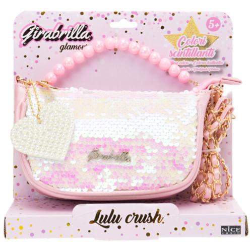 GIRABRILLA BORSA BORSETTA ROSA LULU' CRUSH