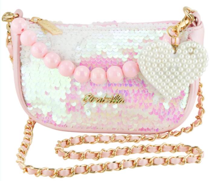 GIRABRILLA BORSA BORSETTA ROSA LULU' CRUSH