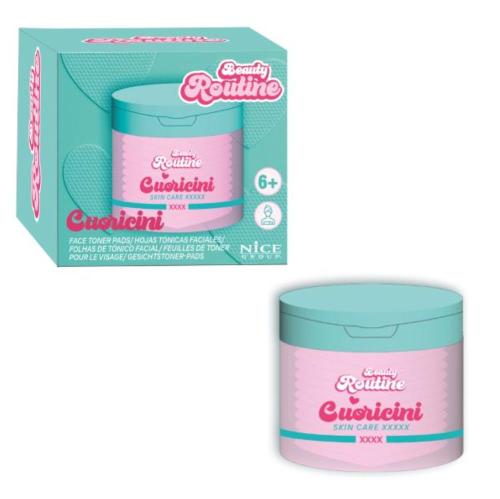 BEAUTY ROUTINE PAD ESFOLIANTE CUORICINI