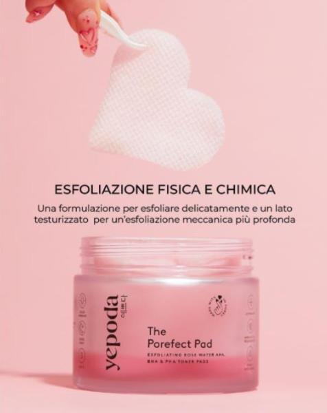 BEAUTY ROUTINE PAD ESFOLIANTE CUORICINI