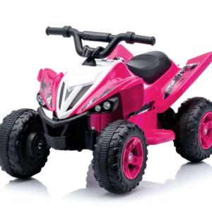 MOTO QUAD ROSA 12V CE