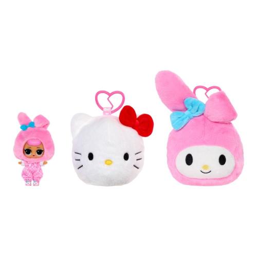 L.O.L. SURPRISE PORTACHIAVI PELUCHE REVERSIBILE HELLO KITTY 599241