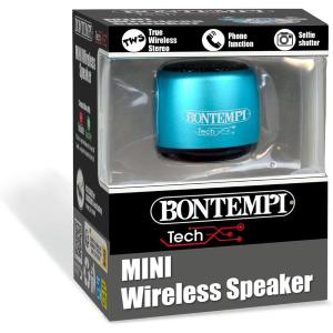 MINI SPEAKER CASSA ALTOPARLANTE WIRELESS AZZURRA