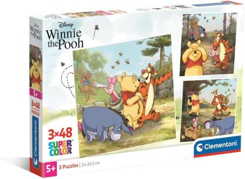 PUZZLE 3X48 WINNIE THE POOH