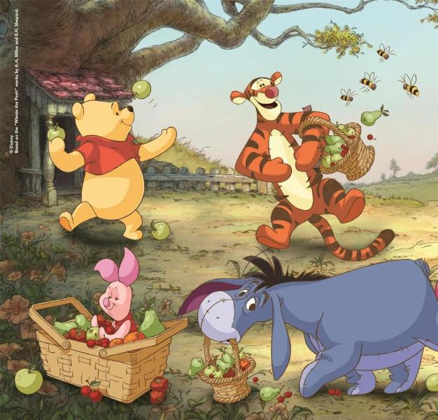 PUZZLE 3X48 WINNIE THE POOH