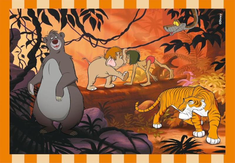 PUZZLE 4 IN 1 DISNEY CLASSICS