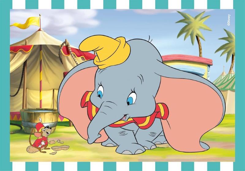 PUZZLE 4 IN 1 DISNEY CLASSICS