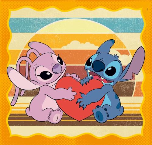 PUZZLE 3X48 PZ DISNEY STITCH