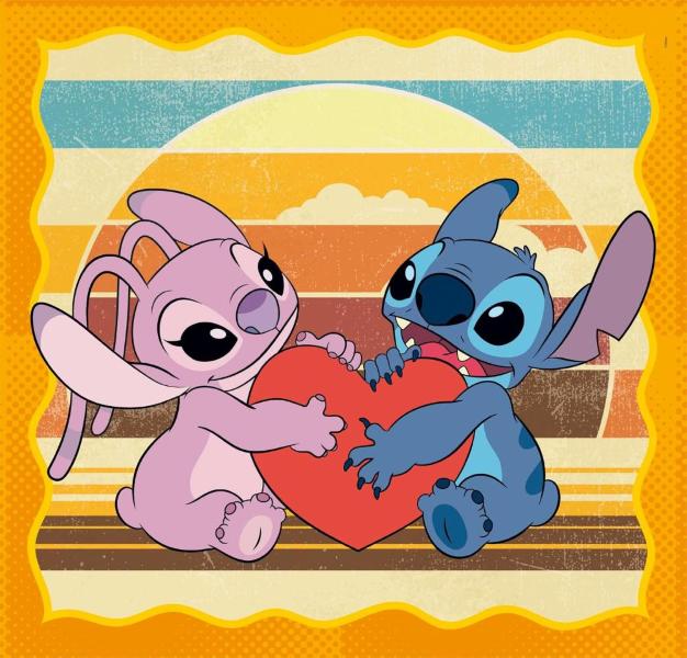 PUZZLE 3X48 PZ DISNEY STITCH