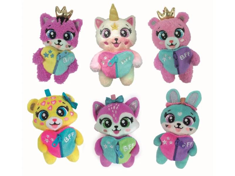 CRAZY CHIC - BFF: LE SWEETIES PORTACHIAVI PELUCHE POCKET PLUSHES