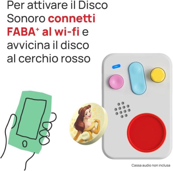 FABA DISNEY LA BELLA E LA BESTIA - DISCO SONORO PER RACCONTASTORIE