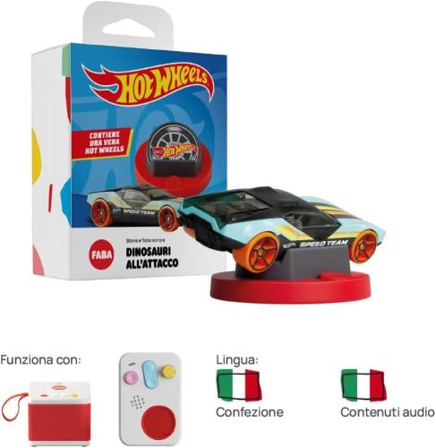 FABA - HOT WHEELS AUTO DINOSAURI ALL'ATTACCO
