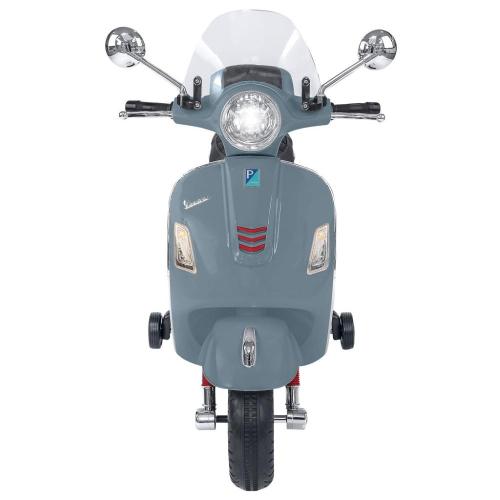MOTO ELETTRICA PIAGGIO VESPA 1GTS GRIGIA C/BAULETTO 12V