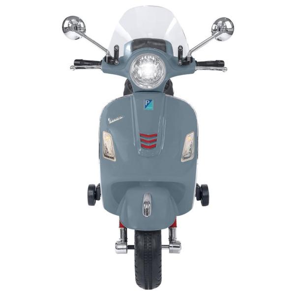 MOTO ELETTRICA PIAGGIO VESPA 1GTS GRIGIA C/BAULETTO 12V
