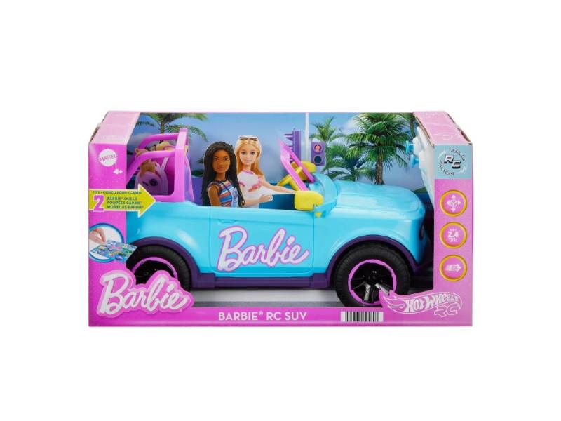 HOT WHEELS SUV BARBIE RADIOCOMANDATO IN SCALA 1:12