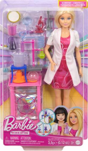 BARBIE PLAYSET SCIENZIATA BAMBOLA ATTREZZI SCIENTIFICI