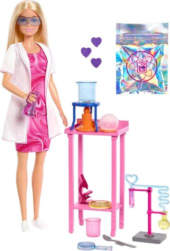 BARBIE PLAYSET SCIENZIATA BAMBOLA ATTREZZI SCIENTIFICI