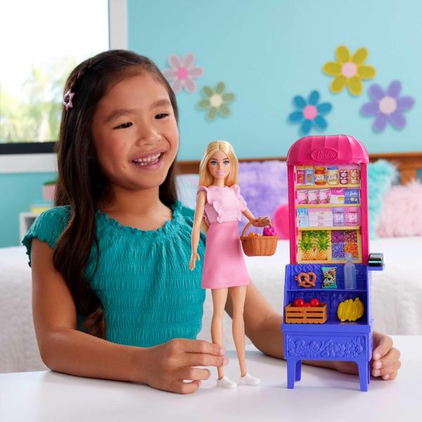 BARBIE PLAYSET MALIBU FAI LA SPESA SUPERMERCATO