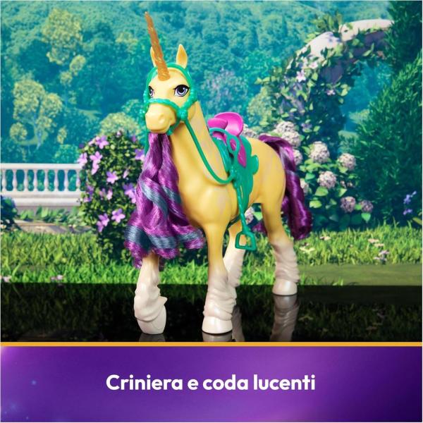 UNICORN ACADEMY UNICORNO LEAF CON ACCESSORI PER EQUITAZIONE