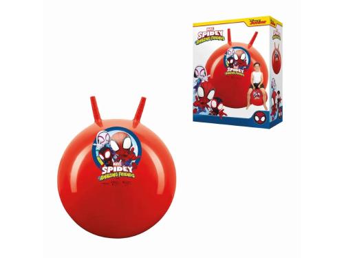 SUNDAY - PALLA PER SALTARE HOPPER BALL SPIDERMAN SPIDEY & FRIEND DIAM.45-50 CM