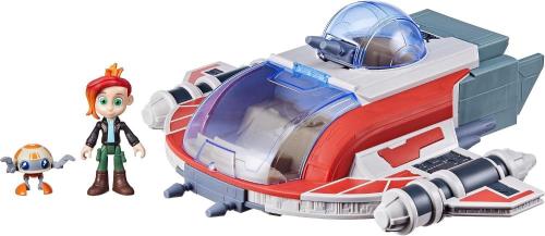 STAR WARS YOUNG JEDI ADVENTURES THE CRIMSON FIREHAWK NAVE 43 CM