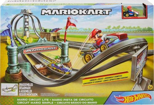 MARIO KART PISTA DOPPIO CIRCUITO BASE CON PERSONAGGIO 