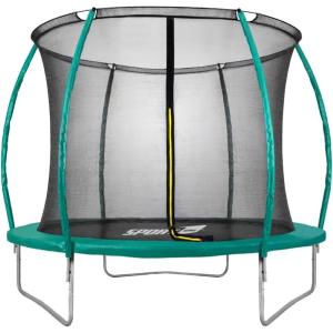 TAPPETO ELASTICO VERDE PUMP 305 CM CON RETE PROTETTIVA