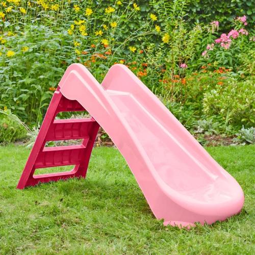 SCIVOLO 3 GRADINI PIEGHEVOLE SALVASPAZIO ROSA 