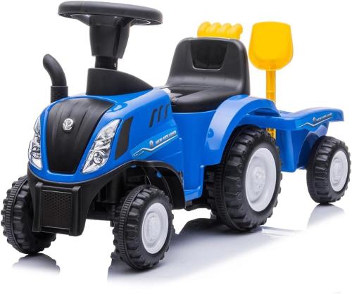 TRATTORE CON RIMORCHIO RIDE-ON CAVALCABILE NEW HOLLAND
