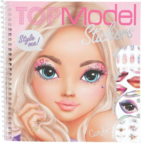 TOPMODEL - AGENDA CON ADESIVI MODELLE DRESS ME UP