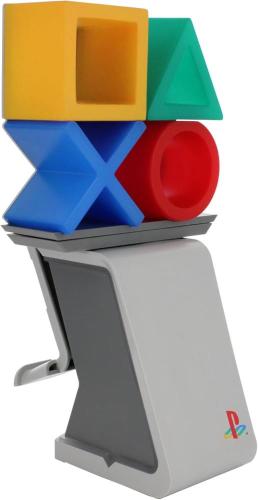 CABLE GUYS IKONS STAZIONE DI RICARICA LUMINOSA SIMBOLI PLAYSTATION