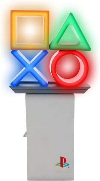 CABLE GUYS IKONS STAZIONE DI RICARICA LUMINOSA SIMBOLI PLAYSTATION