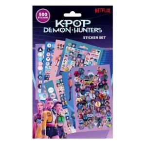 STICKER 500 ADESIVI KPOP DEMON HUNTERS HUNTRIX
