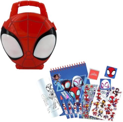 3D CASE WITH STATIONERY SPIDERMAN