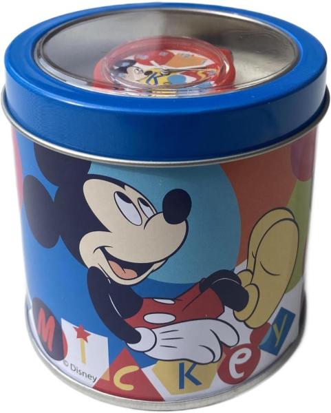 OROLOGIO WATCH IN METAL BOX MICKEY MOUSE TOPOLINO