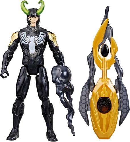 AVENGERS VENOMIZED LOKI CON VENOM 10 CM