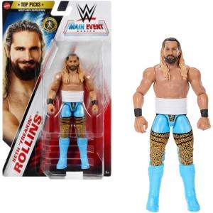 PERSONAGGIO WWE TOP CAMPIONI WRESTILING SETH "FREAKIN" ROLLINS CON PANTALONI BLU