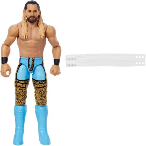 PERSONAGGIO WWE TOP CAMPIONI WRESTILING SETH "FREAKIN" ROLLINS CON PANTALONI BLU