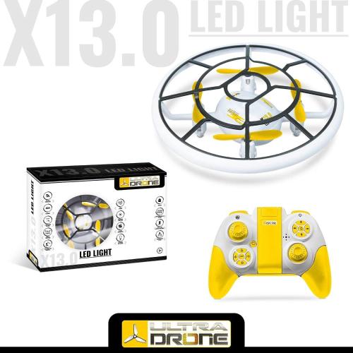 ULTRADRONE UFO RADIOCOMANDATO X13.0 CON LUCE LED LIGHT