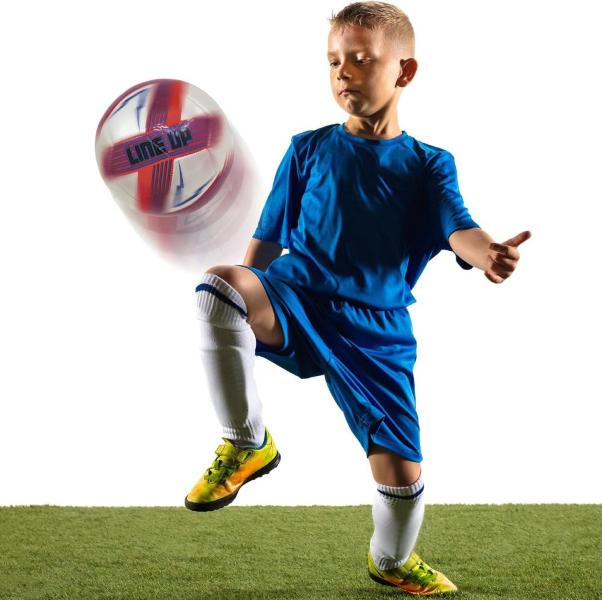PALLONE DA CALCIO LINE UP SGONFIO 3 COLORI ASSORITI