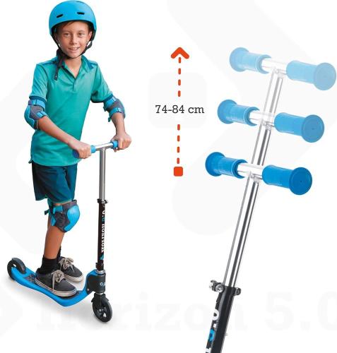 MONOPATTINO SCOOTER 2 RUOTE ON AND GO HORIZON 5.0 BLU