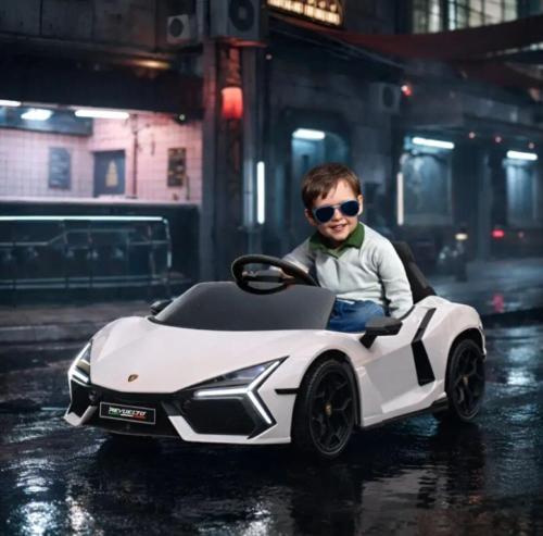 AUTO LAMBORGHINI REVUELTO BIANCA RICARICABILE