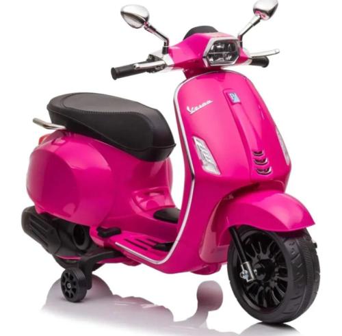 MOTO VESPA SPRINT ROSA LITHIO 12 V