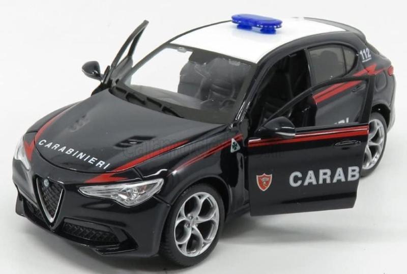 AUTO ALFA ROMEO STELVIO CARABINIERI IN SCALA 1:24